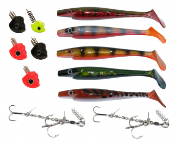 Pig Shad Jr 20 cm Gäddfemman 2025 Custom Betes Kit